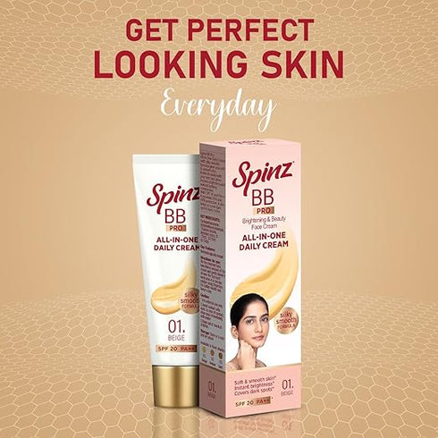 Spinz BB Pro Brightening & Beauty Face Cream